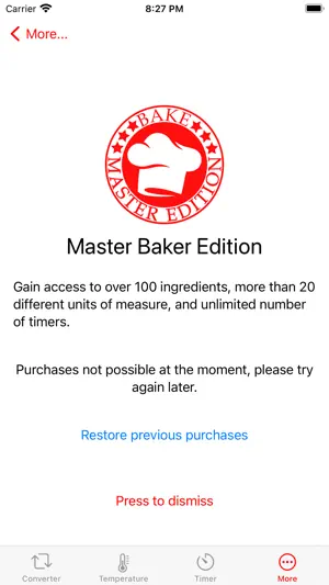 Bake: Baking Converter & Timer截图5