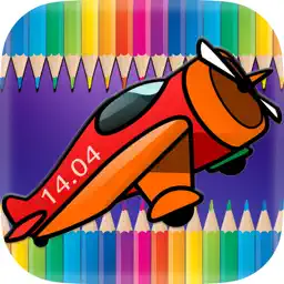 飞机喷气机队图画书 - 飞机游戏