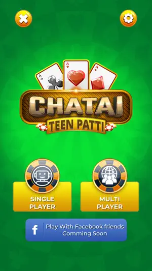 Chatai Teen Patti - Card Match截图1