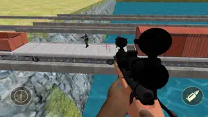 Commando Sniper Train Adventure截图2