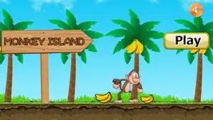 猴子冒險 - 跑收集香蕉午餐截图1