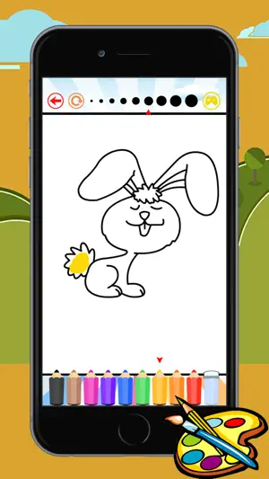 为孩子们的图画书兔子免费游戏截图4