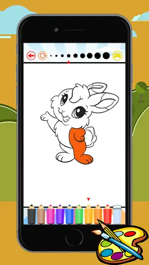 为孩子们的图画书兔子免费游戏截图2