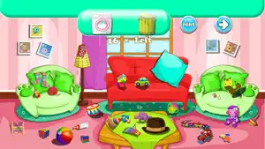 小公主安娜家务小游戏-单机打扫卫生游戏大全截图1