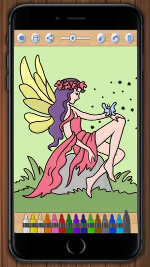 油漆仙女 - 公主和童话图画书截图3