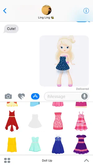 Dollup - 换装娃娃和穿衣打扮贴纸截图3