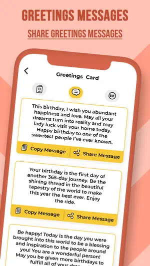 Bday Video Maker, Wishes, Card截图8