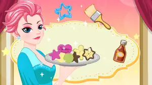 艾莎曲奇饼制作-做饭小游戏大全截图5