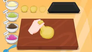 艾莎曲奇饼制作-做饭小游戏大全截图2