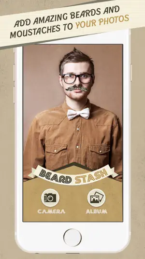 Beard Stash Free - Funny Mustache Pic & Booth Split截图1