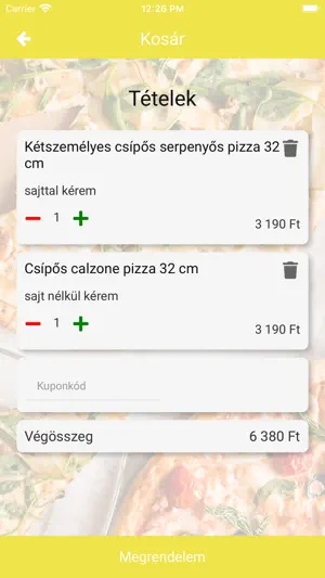 Milans Pizza截图6