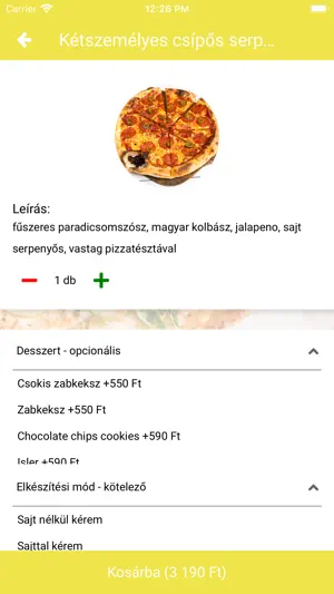 Milans Pizza截图2