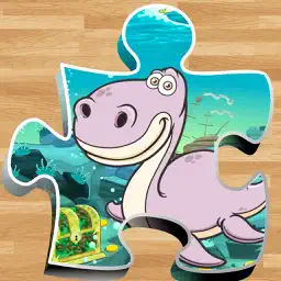 dinosaur puzzles jigsaw 恐龙霸王龙 雷克斯 恐龙火车 4年 5年 孩子遊戲